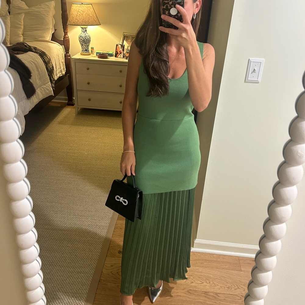 Zara Green Maxi Dress